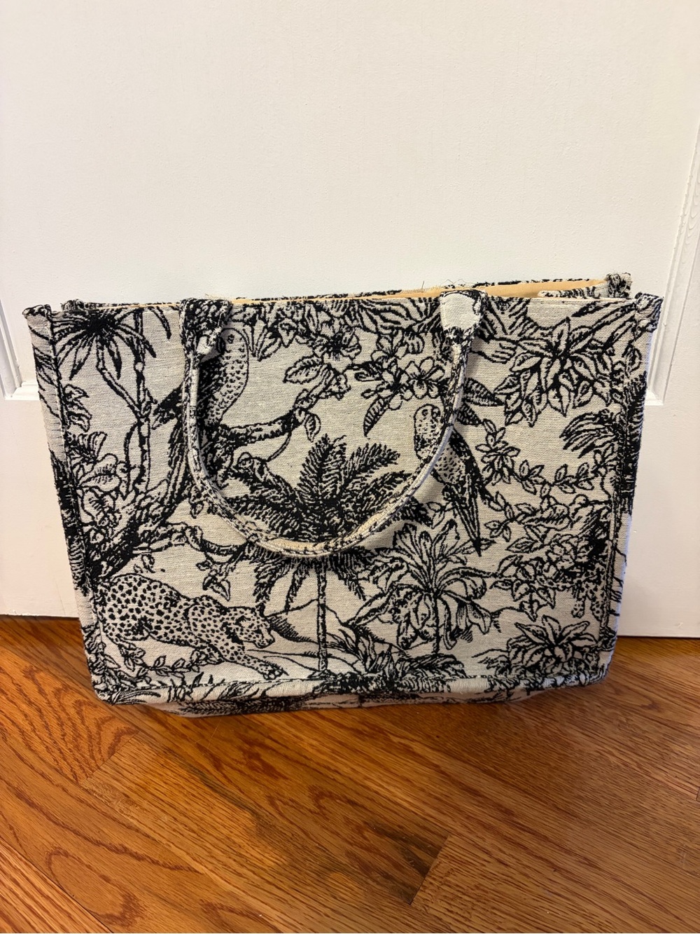 Jungle Print Tote Bag